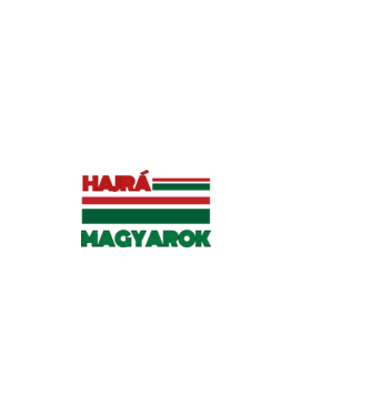 Hajrá Magyarok minta sötétkék pólón