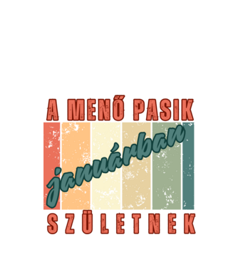 Szülinap menő pasi jan minta fekete pólón
