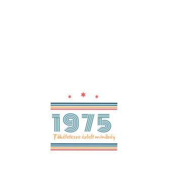 Szülinap 50. 1975  minta fehér pólón