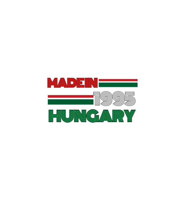 Szülinap retro 1995 minta fekete pólón
