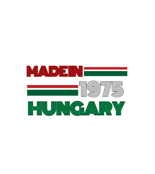 Szülinap retro 64piros fehér zöld minta fehér pólón