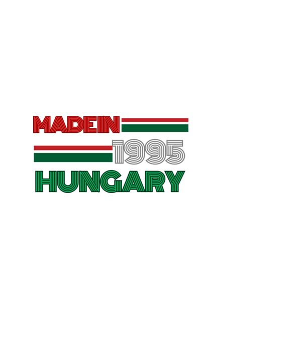 Szülinap retro 1995 minta fekete pólón
