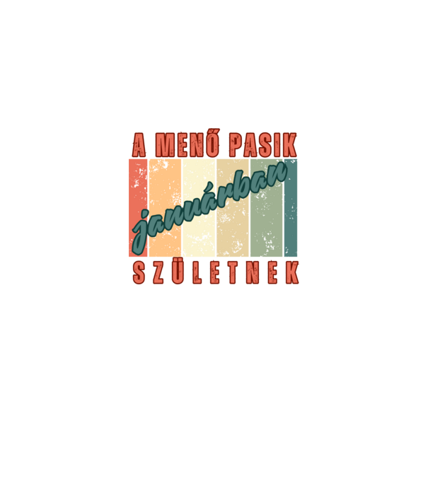 Szülinap menő pasi jan minta fekete pólón
