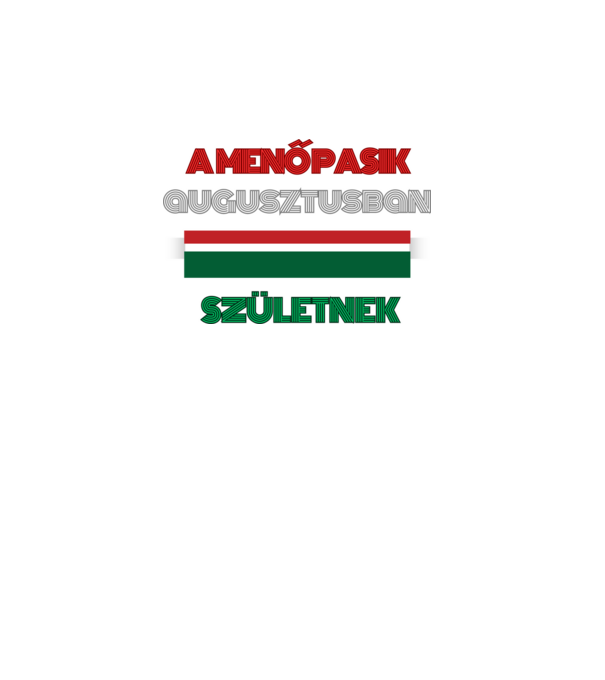 Szülinap retro piros fehér zöld augusztus minta türkiz pólón