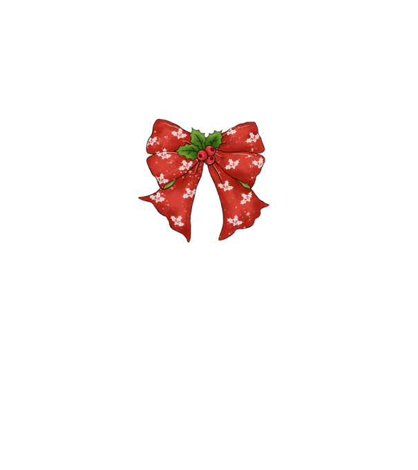Christmas bow minta sötétkék pólón