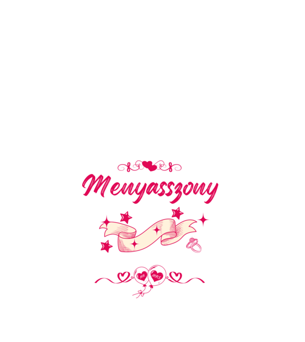 Lánybúcsú menyasszony pink minta fehér pólón