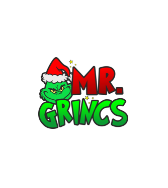 Mr. Grincs minta fehér pólón