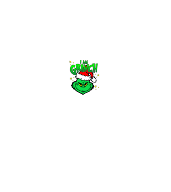 I am Grinch minta farmerkék pólón