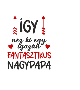 Így néz ki egy fantasztikus nagypapa minta világoskék pólón