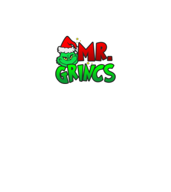 Mr. Grincs minta fekete pólón