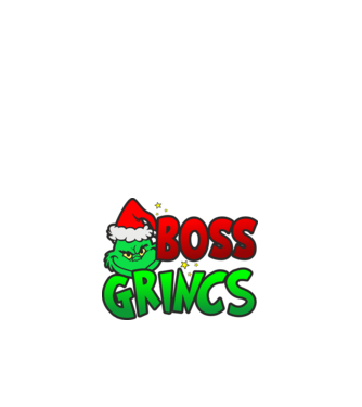 Boss Grincs minta fehér pólón