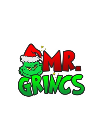 Mr. Grincs minta fekete pólón
