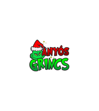 Anyós grincs minta homokszín pólón