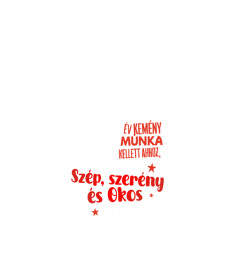 39 év kemény munka kellett minta fekete pólón