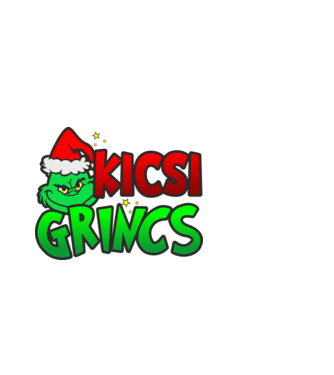 Kicsi grincs minta fehér pólón