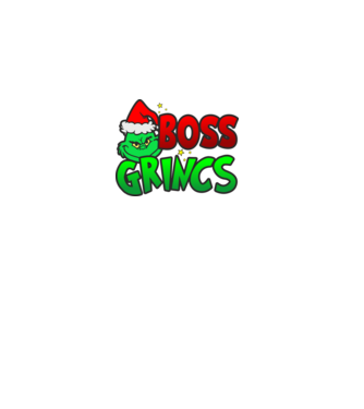 Boss Grincs minta fekete pólón