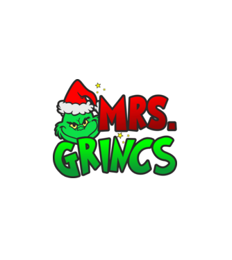 Mrs. Grincs minta fehér pólón