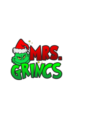 Mrs. Grincs minta fekete pólón