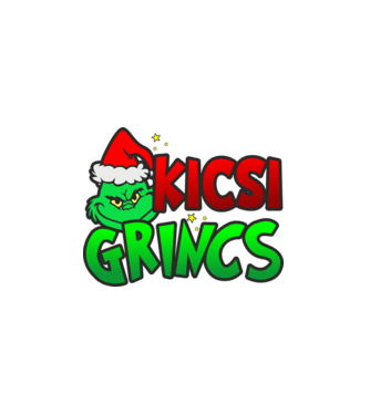 Kicsi grincs minta fekete pólón