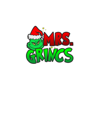 Mrs. Grincs minta fekete pólón