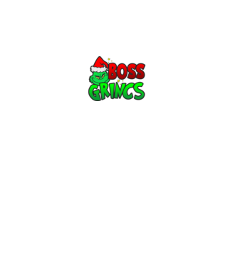 Boss Grincs minta fekete pólón