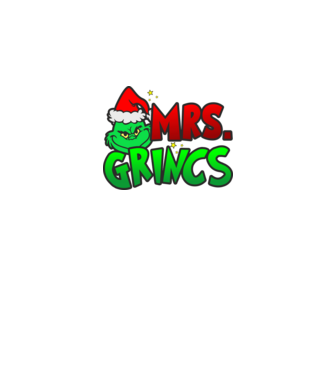 Mrs. Grincs minta fekete pólón