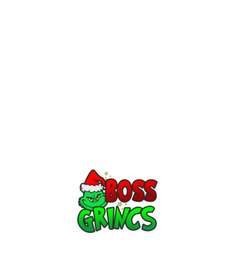 Boss Grincs minta fehér pólón
