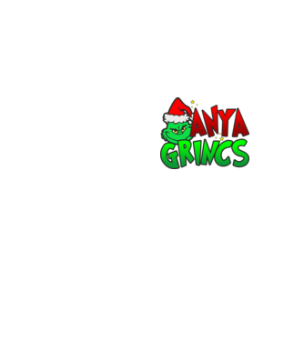 Anya grincs minta neonsárga pólón
