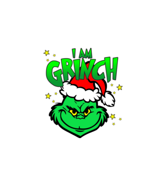 I am Grinch minta fehér pólón