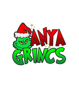 Anya grincs minta fehér pólón