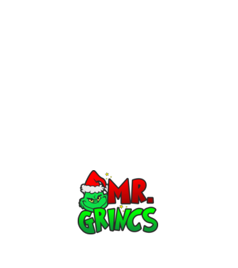 Mr. Grincs minta fehér pólón