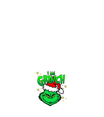 I am Grinch minta fehér pólón