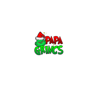Papa grincs minta királykék pólón