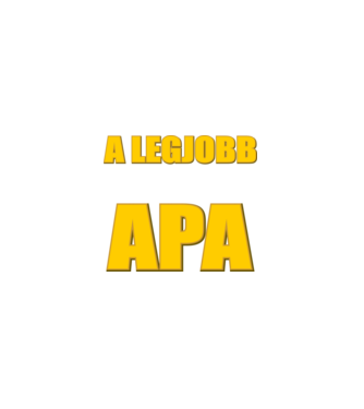 A legjobb bónusz apa minta fekete pólón