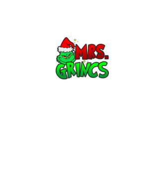 Mrs. Grincs minta fekete pólón