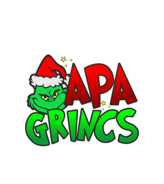 Apa grincs minta fehér pólón