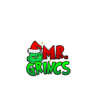 Mr. Grincs minta fekete pólón