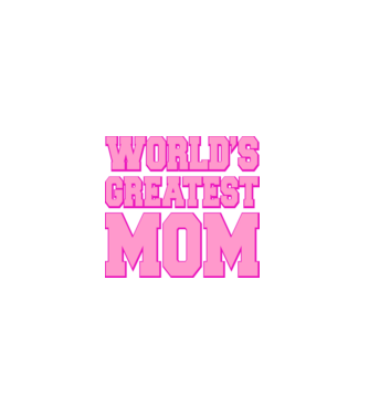 World's greatest mom minta fekete pólón