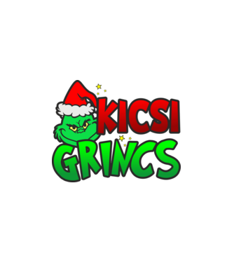 Kicsi grincs minta fehér pólón