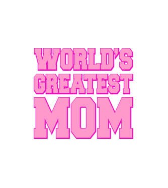 World's greatest mom minta fehér pólón
