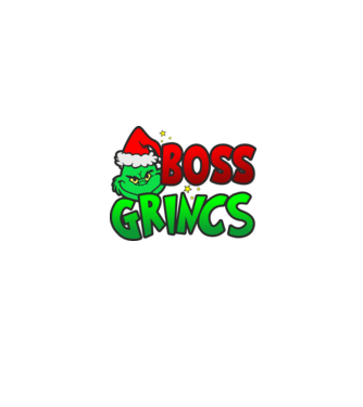 Boss Grincs minta homokszín pólón