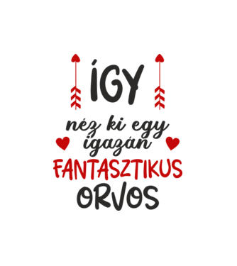 Így néz ki egy igazán fantasztikus orvos minta fehér pólón