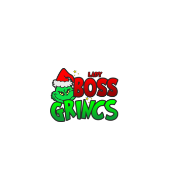 Lady Boss Grincs minta homokszín pólón