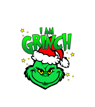 I am Grinch minta fehér pólón