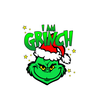 I am Grinch minta fehér pólón