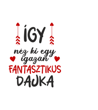 Így néz ki egy igazán fantasztikus dajka minta fehér pólón