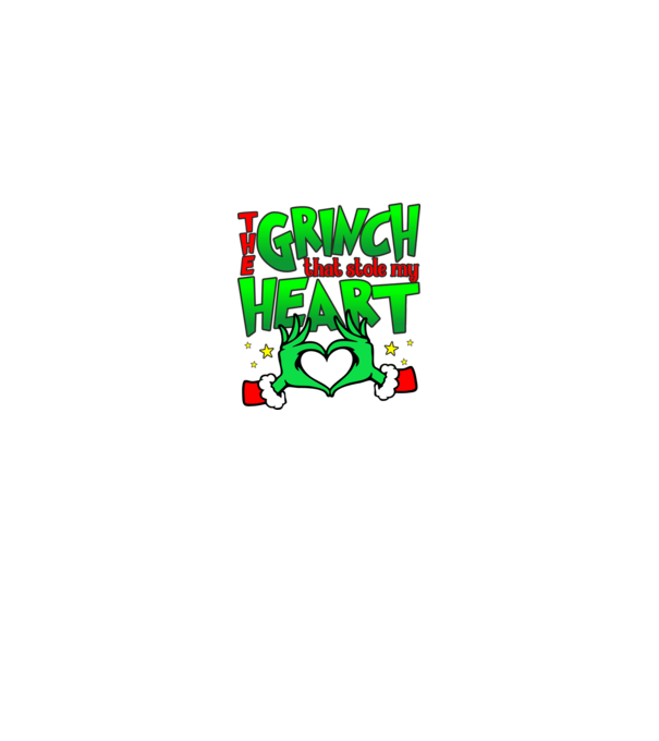 The grinch that stole my heart minta királykék pólón