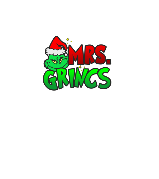 Mrs. Grincs minta fekete pólón