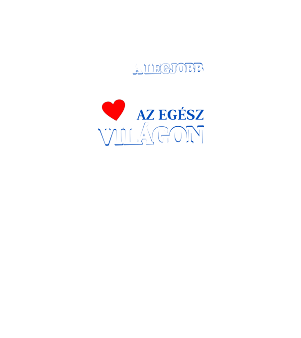 A legjobb nagyapa az egész világon minta fekete pólón