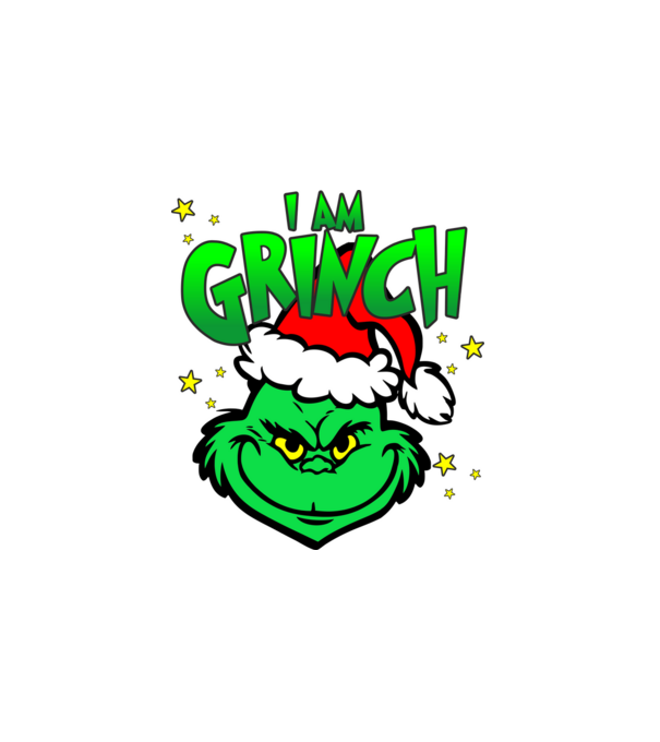 I am Grinch minta fehér pólón